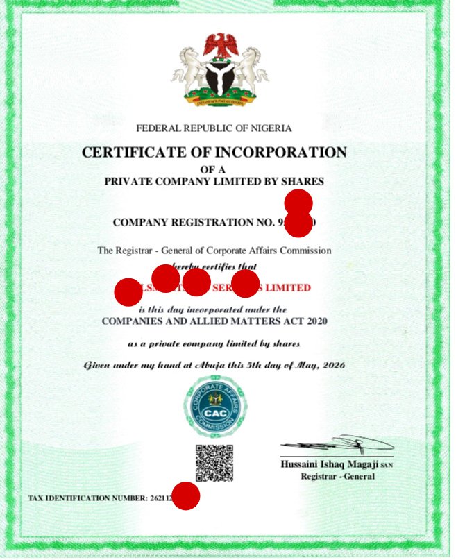 CAC registration  services 